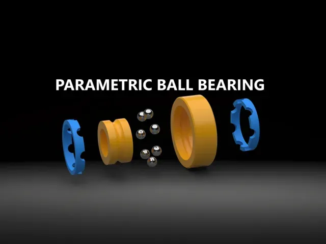 Parametric Ball Bearing Generator