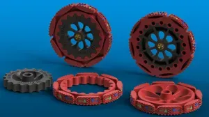 Kit Ruota standard Artillery Genius/PRO - per livellare bed - espansore o ruota grande