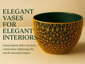 Organic Vase  NO AMS