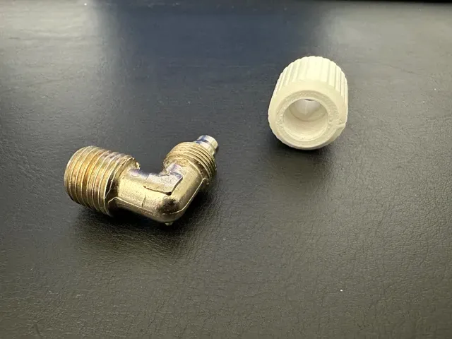 Compression Nut Sleeve for 1/4" Tube Adapter Elbow — Фото 3 из 6