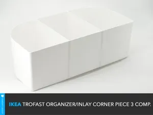 IKEA Trofast Organizer Corner Piece 3 compartments