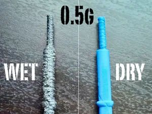 wet filament test (know when to dry)