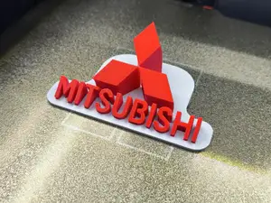 Mitsubishi Car Logo Stand
