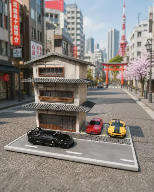 Traditional Japanese house in 1:64 scale — Фото 5 из 5