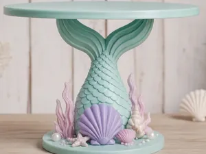 Mermaid 10" Cake Stand
