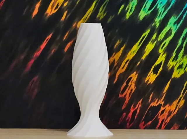 Vase flûte élipse de jade — Фото 2 из 2