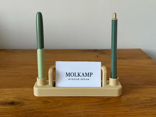 Floating Frame Business Card & Dual Pen Holder — Фото 2 из 4