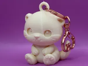 Cute otter keychain