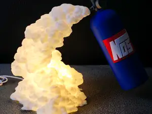 NOS Bottle Smoke Lamp