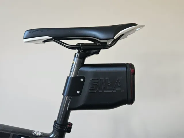 Bike tool box with Garmin Varia mount medium size