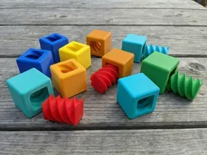Twisty Fidget Double Cube