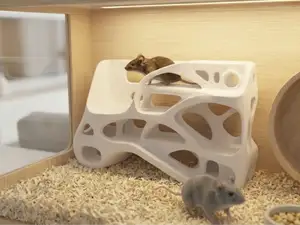 Organic Mouse Mansion | Hamster Palast & Spielhaus