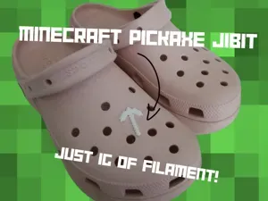 Minecraft Pickaxe Croc Jibit