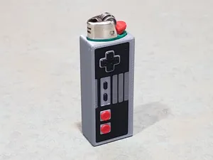 NES Controller Bic Lighter Case