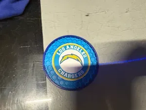 Chargers style 3 Honeycomb Coaster