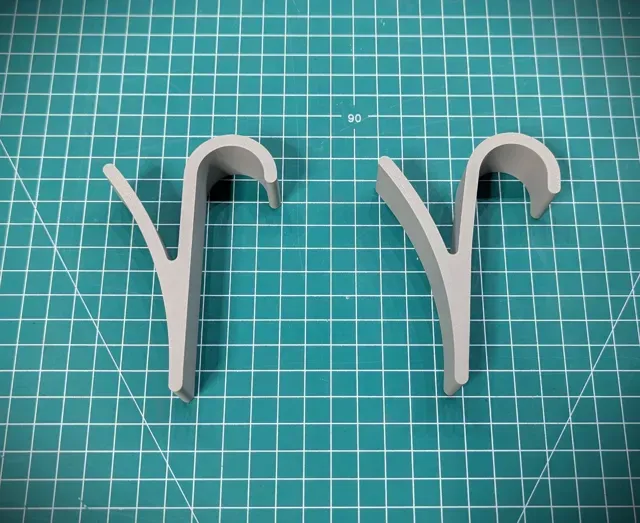 Bathroom Radiator Hook 25mm Diameter — Фото 5 из 6