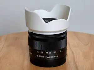 Lens Hood for Canon EF-M 15-45mm Lens