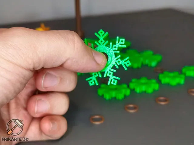 Spinner Snowflake Christmas Tree — Фото 3 из 6
