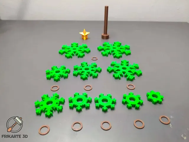 Spinner Snowflake Christmas Tree — Фото 4 из 6