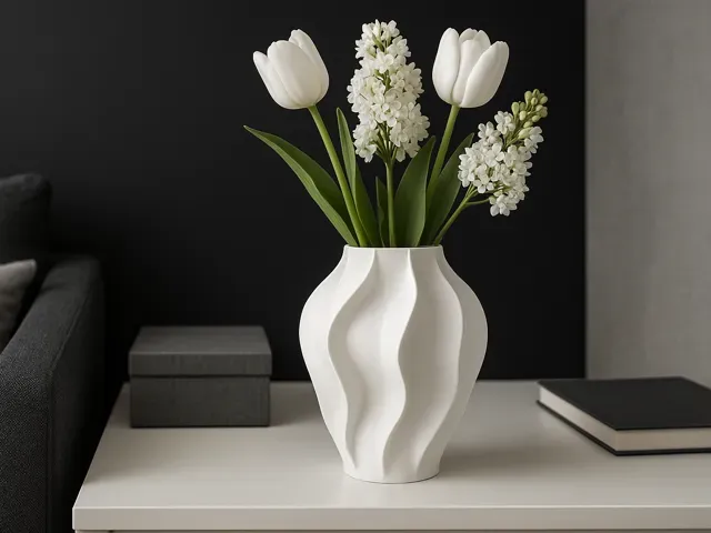 The Waves Vase – Organic Elegance