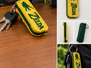 Zelda breath of wild phone stand keychain