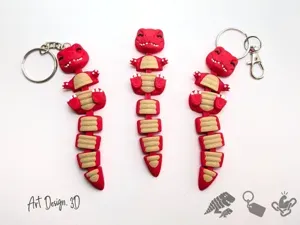 Flexi Long Tail T-rex - Strong Joints