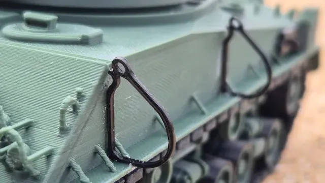 Belt for fitting logs to M4A3E8 Sherman Fury model — Фото 3 из 5