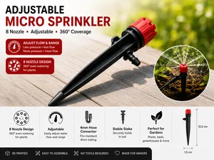 Adjustable Garden Micro Sprinkler