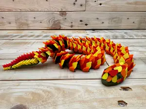 colours of fall leaf snake