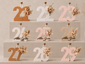 Geburtstagszahlen Jahre 21,22,23,24,25,26,27,28,29