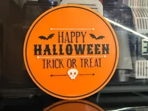 HAPPY HALLOWEEN TRICK OR TREAT - COASTER