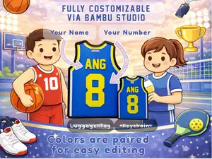 Cute Personalized jersey Luggage Tag (Bag Tag)