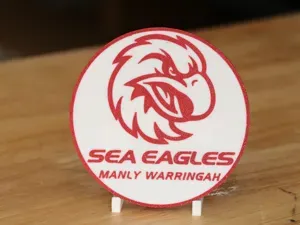 Manly Warringah Sea Eagles NRL Rugby Round Coaster