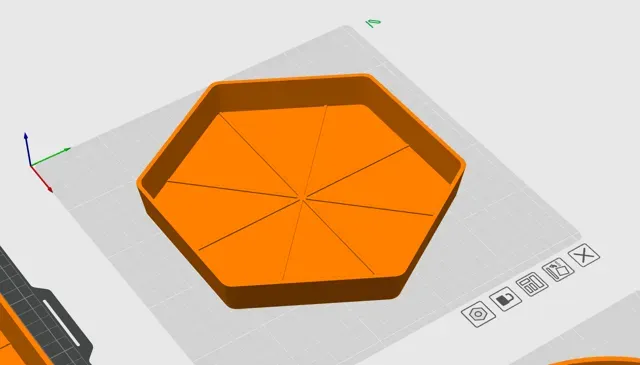 Parametric Plant Saucer | Customizer Round/Sq/Hex — Image 4 of 6