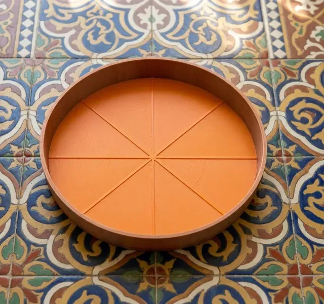 Parametric Plant Saucer | Customizer Round/Sq/Hex — Image 2 of 6
