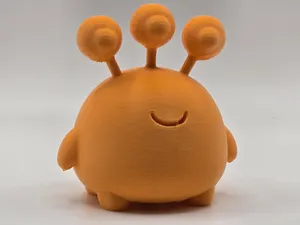 Cute Alien Three Eyes