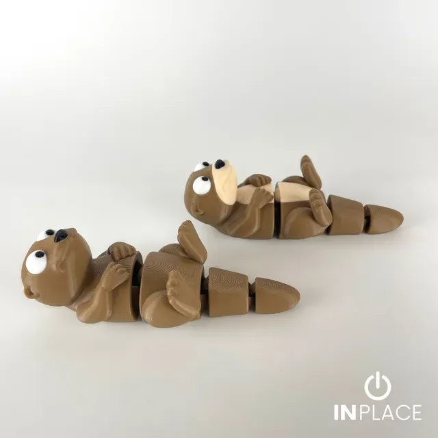Cute River Otter Articulated — Фото 4 из 9
