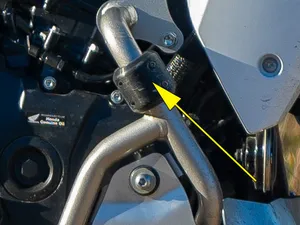 Protection for Transalp XL750 low crash bars