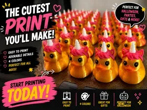 Mini Unicorn Duck – Cute Tiny Duck