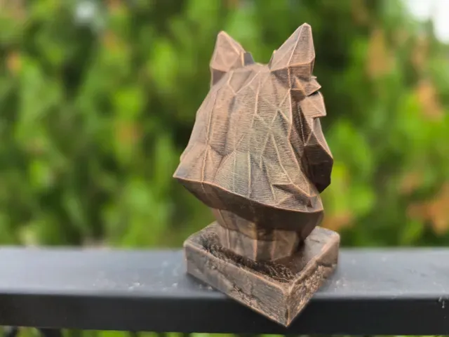 SHETLAND SHEEPDOG LOW POLY BUST — Фото 6 из 8