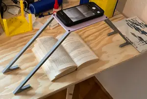 Smartphone Scanner Stand for Books