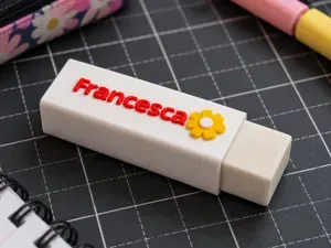 Parametric Eraser Holder Name + Symbols school