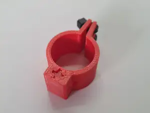 Car battery clamp to banana plug adapter