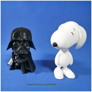 Rotatable and interchangeable heads-Star Wars - Darth Vader & Snoopy