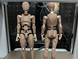 Wooden Dummy Carbon 13 Male 110% scale