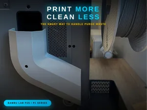 Poop Chute for Bambu Lab P2S / P1 Series