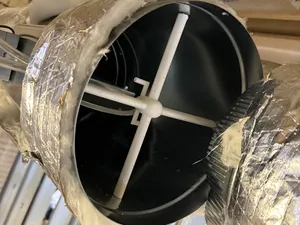 10 inch flow cross