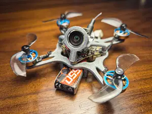LIGHT small tiny whoop fpv drone frame prop guards