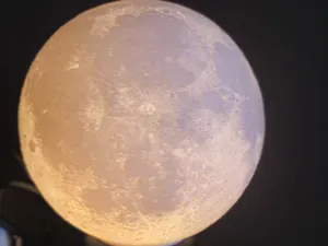 Moon lamp E14 lamp