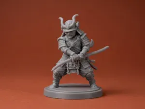 Samurai Warrior Fantasy Figurine